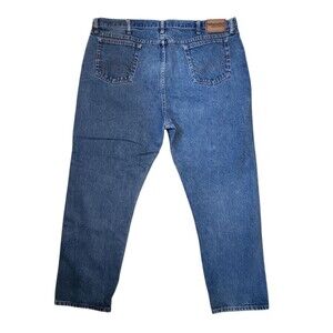 Wrangler Jeans Men's size 46x30 Rugged Wear Regular Fit Straight Leg 100% Cotton